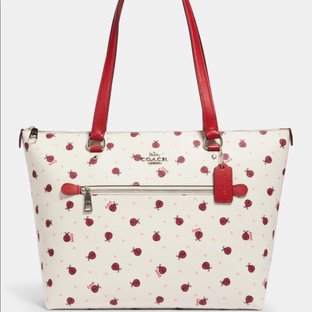 ⓢⓐⓛⓔ🎈 Gallery Tote With Ladybug Print